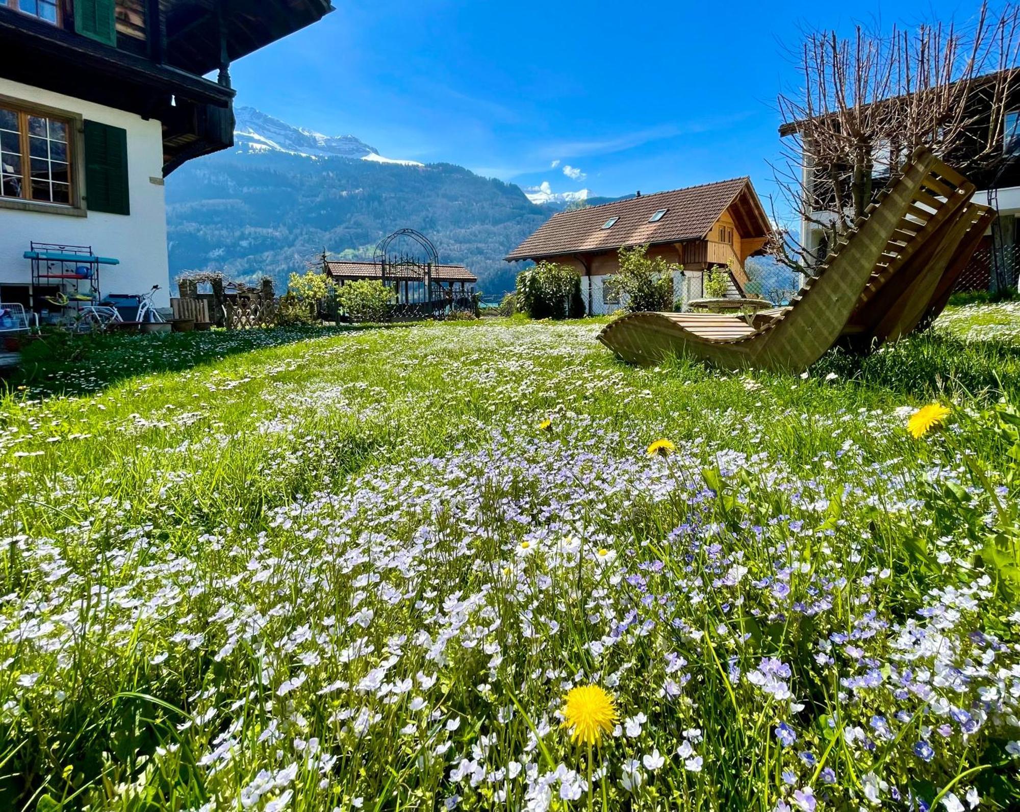 Romantic Lake & Mountain Apartment Pure Swissness Brienz  Exterior photo